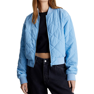 Nouvel arrivage de blouson bombardier respirant à fermeture éclair pour femmes, blouson bombardier léger et élégant de grande taille pour femmes, vêtements de rue - Product Image 4
