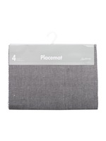 Set de table et chemin de table en coton tissé 100 % coton, motif carré uni, luxe moderne, séchage rapide, pour la maison, les hôtels et les mariages