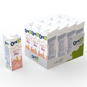 Boissons végétales OraSi Avoine + Zinc 1 litre 12 unités - Product Image 2