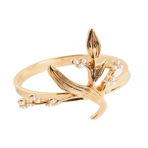 แหวนผ้าเช็ดปากโมเสคชิปแก้วสีฟ้าเหมาะสำหรับงานแต่งงานร้านอาหาร - Product Image 1