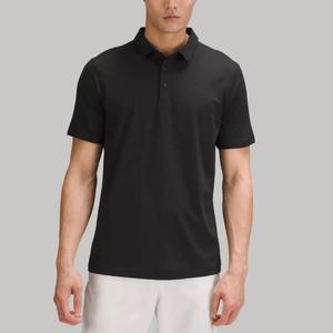 Nueva ropa deportiva con logotipo bordado personalizado para camiseta de Polo Unisex que absorbe la humedad Plain Golf para Polo con ajuste sólido para hombres - Product Image 5