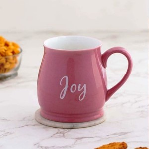 Pink Ceramic Mug Hot Selling product Printed Handmade Ceramic mug Coffee <b>Cups</b> - Product Image 1