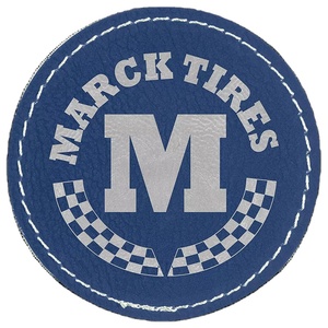 Custom Leather <b>Patches</b> for Hats <b>Jackets</b> Bags Engraved Logo Labels High Quality Durable Apparel Branding - Product Image 1