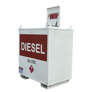 Réservoir de stockage de diesel SUMAC de <span class=keywords><strong>500</strong></span> <span class=keywords><strong>litres</strong></span> à double paroi en acier au carbone, anti-explosion, avec pompe, autoportant et portable - Product Image 4