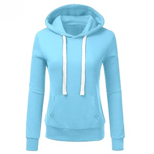 เสื้อมีฮู้ดแบบสวมหัวของผู้หญิงเสื้อมีฮู้ดแนวสตรีทฮิปฮอป - Product Image 4