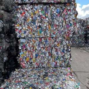 Used <b>Aluminum</b> Beverage Can <b>Scrap</b> UBC Aluminium <b>Scraps</b> - Product Image 1