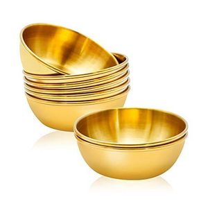 Vente en gros de bols de luxe en métal de petite taille, design moderne vintage, faits à la main, écologiques, pour la restauration, avec logo personnalisé, emballage pour fêtes - Product Image 6