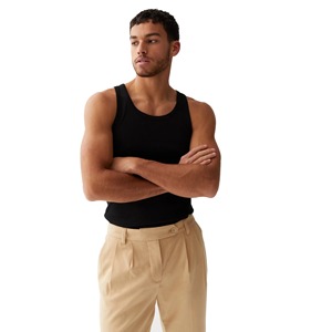 Custom <b>Knitted</b> Casual Gym <b>Tank</b> <b>Top</b> | Breathable Quick Dry 100% Cotton Sportswear for Men and <b>Women</b> - Product Image 1