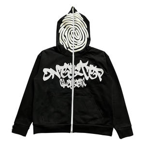 Streetwear OEM de haute qualité pour hommes 100% coton surdimensionné hiver polaire respirant sweats à capuche - Product Image 2