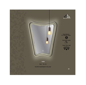 SS 304 Stainless Steel <b>Mirror</b> <b>Frame</b> With PVD Finish Ensuring Shine Rust Resistance And Simple Installation For Bathrooms - Product Image 5