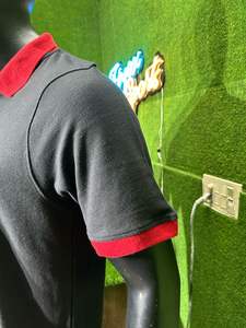 Polo cómodo y transpirable de secado rápido, Polo de tela de punto de algodón 100%, polos al por mayor más vendidos - Product Image 5