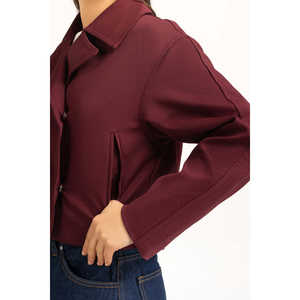 Chaquetas de Tela Tejida de Corte Regular WM-JKT-WS25-015 para la Temporada de Otoño - Product Image 6