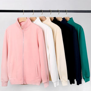 Prix usine Polyester Varsity Veste 280 GSM Sweats Légers En Gros Doux Confortable Qualité Premium Porter - Product Image 1
