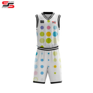 Uniforme de basket-ball de sublimation de sport de haute qualité à bas prix Nouveau style kit d'uniforme de basket-ball pour hommes - Product Image 5