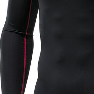Nouvelle chemise de compression personnalisée pour hommes, chemises d'entraînement à manches longues en nylon et spandex pour hommes, chemise de compression de fitness de haute qualité - Product Image 4