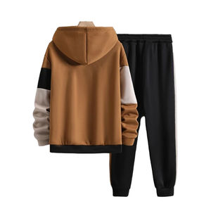 Vente chaude Survêtement d'hiver pour homme, ensembles de survêtements, fabricant de vêtements personnalisés, style décontracté, pull à capuche, pantalon de jogging, ensemble 100% - Product Image 2