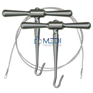 ชุดเลื่อยลวดกิกลีบสเตนเลสกระดูกแบบใช้มือปราศจากสนิมและสามารถนำกลับมาใช้ใหม่ได้มาตรฐานความปลอดภัย - Product Image 1