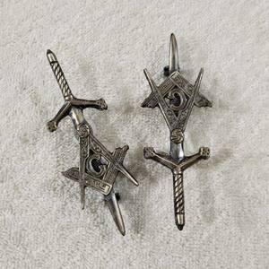 Antiguo Masonic Kilt Pin Diseño Masónico Kilt Pin ABL - Product Image 6