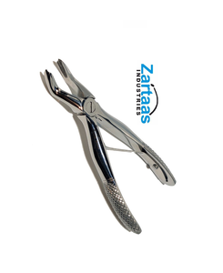 Pince dentaire en acier inoxydable de haute qualité pour enfants-pour molaires supérieures-avec ressort - Product Image 1