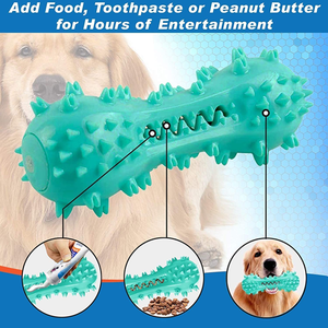 Juguete Masticable Portátil para Perros con Forma de Cepillo de Dientes, Hueso para Limpiar los Dientes de los Perros, Cepillado Dental - Product Image 1