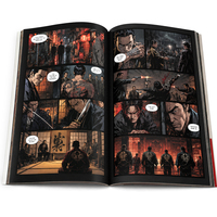 Impresión de Libros de Manga Personalizados al por Mayor, Tapa Dura, Tapa Blanda, Impresión a Todo Color, Encuadernación Perfecta, Impresión de Cómics de Anime