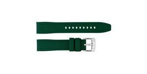 JD371 High Quality Breathable Elastic Green Silicone Smartwatch Band Sports Soft Lightweight Water-Resistant Unisex 18-24mm - Product Image 4