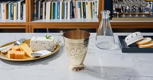 Koi Designer Brass 12 Ounce Mint Julep Cup Eco-Friendly Wedding Feature - Product Image 4