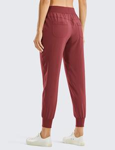 Meilleure vente de pantalons de survêtement d'hiver personnalisés pour femmes 100% coton coupe-vent confortable séchage rapide taille élastique Style Vintage bas - Product Image 6