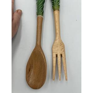 Fantastique serveur de salade en bois nouvelle arrivée meilleure qualité à prix raisonnable nouvelle arrivée - Product Image 4