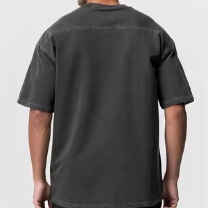 Chemise décontractée pour homme de haute qualité, couleur unie, option de logo personnalisé, 100% coton, séchage rapide et respirant, usage adulte - Product Image 1