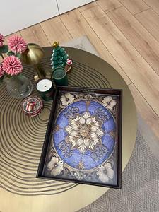 Plateau de service en bois MDF avec revêtement émaillé, design, hôtels et restaurants, articles de cuisine, plateau de table, haute qualité - Product Image 3