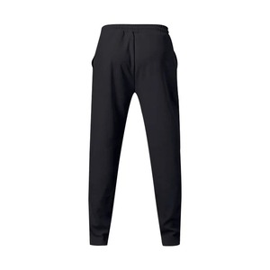 Vente chaude hommes à la mode décontracté couleur unie pantalon lâche cordon serré droit avec fermeture à la taille élastique pour la saison d'automne - Product Image 4