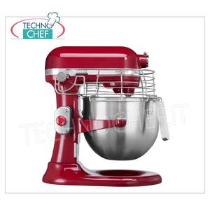 KITCHENAID - Mixeur planétaire 6,9 L, robot culinaire, rouge, 338x371x417h - Product Image 1