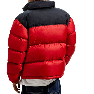 Veste en duvet rembourrée d'hiver de style High Street pour hommes Bomber en duvet, fine et chaude, de haute qualité, personnalisée, avec col montant, fabriquée en polyester - Product Image 6