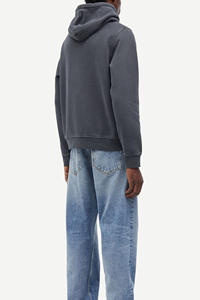 Venta al por mayor peso pesado personalizado 420GSM invierno sudaderas con capucha pulóver en blanco hombres 100% algodón poliéster al por mayor impresión personalizada hombres sudaderas con capucha - Product Image 3