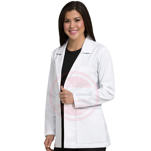 Manteau de médecin pour femme | Veste de médecin pour femme | Manteaux médicaux à manches longues pour femmes/vêtements d'uniforme d'hôpital pour dames - Product Image 3
