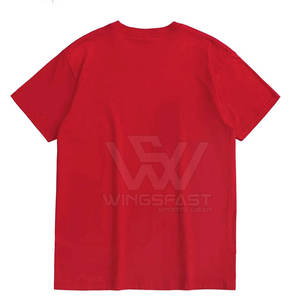 เสื้อยืดแฟชั่นผ้าฝ้าย100% น้ำหนักเบาพิมพ์ลายทรงหลวมสำหรับผู้ชายเสื้อยืดใช้ได้ทั้งผู้ชายและผู้หญิง - Product Image 2