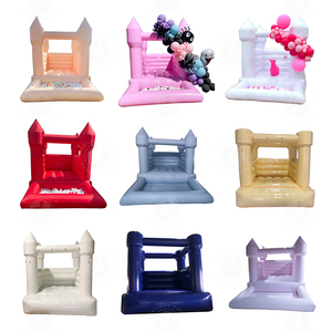 Le dernier thème Outdoor Moon Air Bounce Spacewalk Macaron Color Maison de rebond gonflable pour enfants - Product Image 4