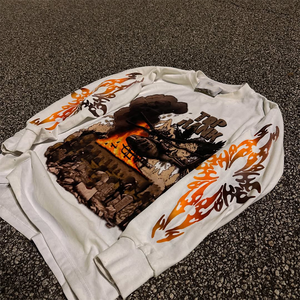 Camiseta térmica de peso pesado con estampado de moda para hombre, camisetas informales de estilo callejero con patrón sólido para fitness en verano para hombre - Product Image 6