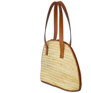 Sac en paille de qualité supérieure, panier en paille, sac naturel, sac de plage, sac fait main, sac marocain, panier marocain - Product Image 1