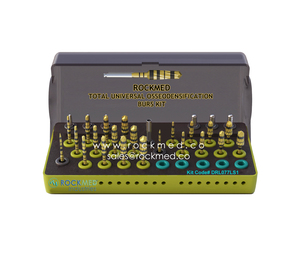 Brocas para Implantes Dentales, Kit de Fresas Universales para Osteodensificación, Edición Oro, para Sistemas de Implantes Dentales Universales - Product Image 5