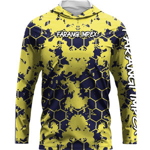 Chemise de sport respirante, anti-transpiration, protection UV SPF, édition joueur professionnel personnalisée, automne, pêche sportive, course à pied, randonnée - Product Image 1