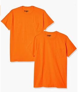 T-shirt adulte Ultra coton avec poche 100% coton, livraison rapide quantité minimale de commande, vente en gros - Product Image 1
