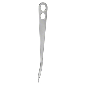 Palanca de hueso curvada 220 mm 8 34 "punta afilada Ancho 2 mm ancho de mandíbula 8 mm palanca de hueso quirúrgico médico ortopédico - Product Image 3