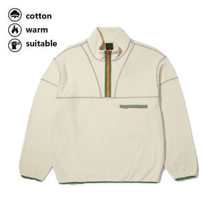 Custom Printed Soft Cotton Pullover Hoodie Warm <b>Jacket</b> with Embroidery & Plain Dye Oversized Fit for Casual & Sports Wear - Product Image 1