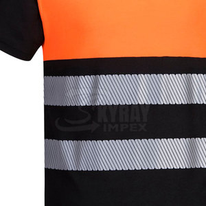 Nouvelle tendance T-shirt de sécurité à manches courtes Streetwear imperméable avec logo personnalisable Nouvelle arrivée à la mode - Product Image 6