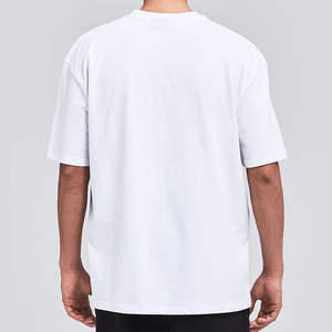 Camiseta personalizada lisa al mejor precio directa de fábrica para hombre 100% algodón puro ligero 200g Boxy Fit estilo extragrande - Product Image 3