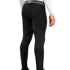 Leggings para Hombre de Nuevo Diseño, Ropa de Yoga de Secado Rápido, Transpirable, Cintura Elástica Ajustable, Servicio OEM Personalizable - Product Image 3
