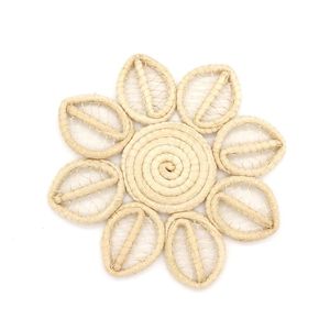 Venta al por Mayor de Platos Decorativos de Ratán Tejido a Mano, Manteles Individuales para Bodas y Alquiler - Product Image 1