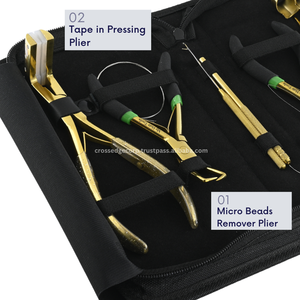 Kit de Herramientas de Alta Calidad para Extensiones de Cabello, 4 Agujas Tipo C, Pinza para Remover Cintas Adhesivas, Pinzas para Seccionar Cabello, Profesional para Salón - Product Image 3